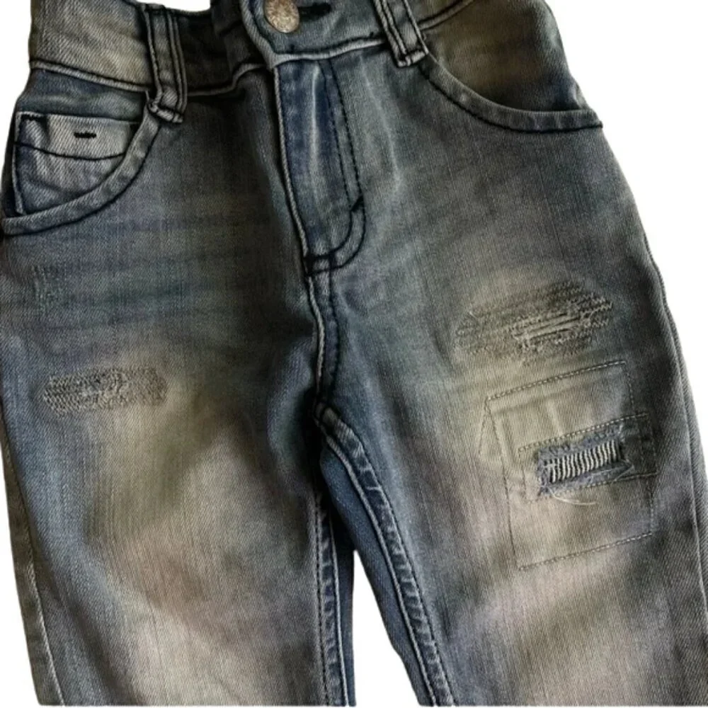 OshKosh B'Gosh Toddler Distressed Denim Jeans Size 18M